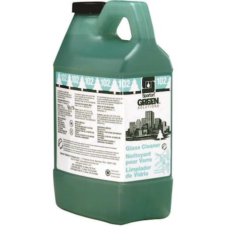 Spartan Chemical Green Solutions 2 Liter Glass Cleaner 351202
